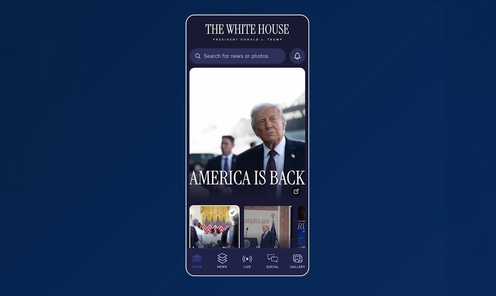 La app de la Casa Blanca se instala automáticamente en móviles oficiales de empleados federales