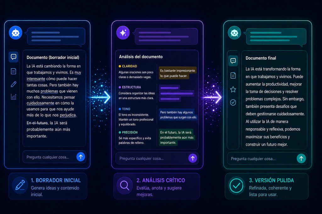 Encadenar modelos de IA para mejorar resultados en tareas de inteligencia artificial