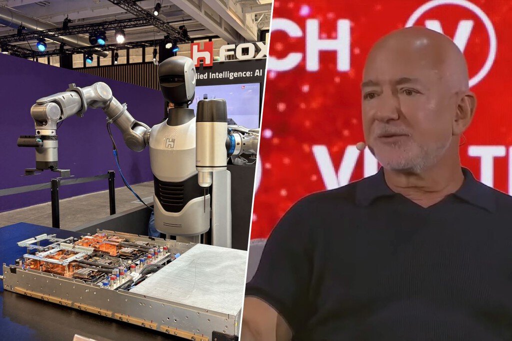Jeff Bezos presenta Prometheus y habla sobre el futuro de la inteligencia artificial