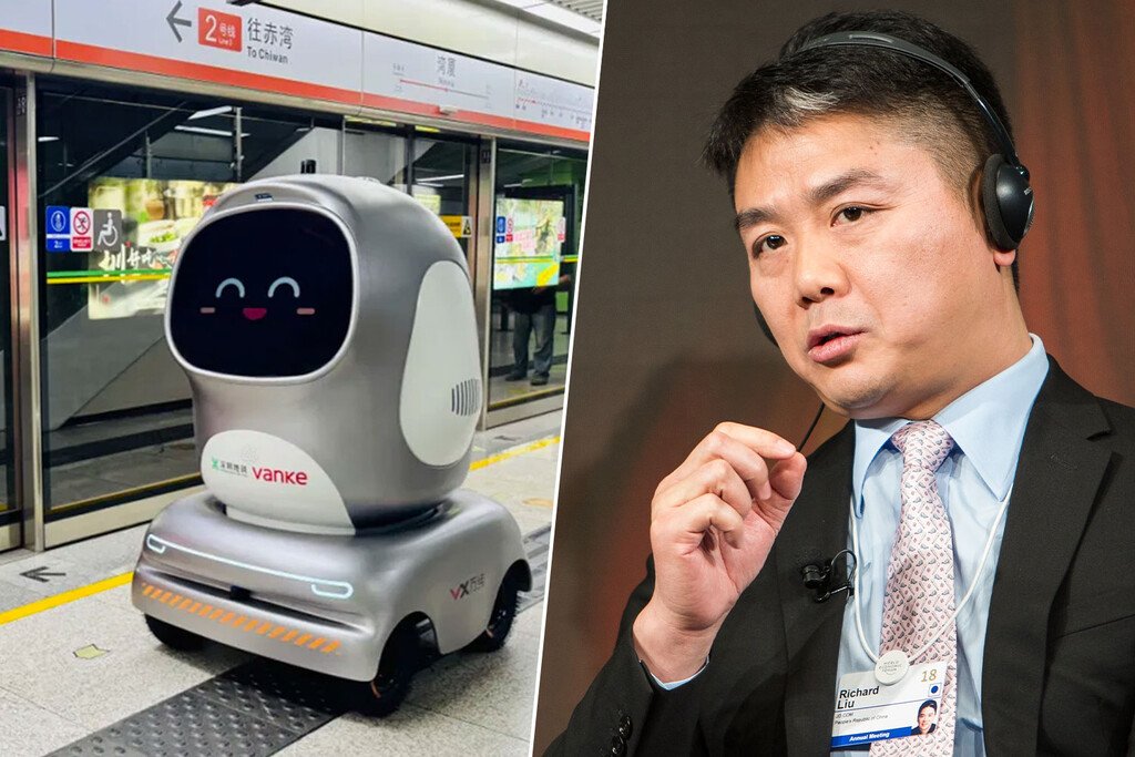 Richard Liu, CEO de JD.com, prevé la automatización de 700.000 empleos en la entrega de paquetes