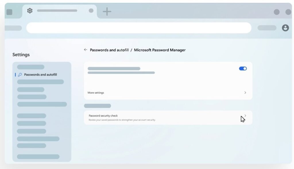 Microsoft Edge sustituye la contraseña maestra de su gestor por la autenticación basada en el dispositivo