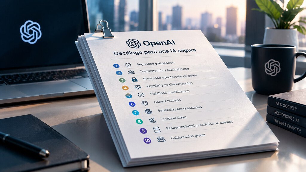OpenAI presenta un plan para una inteligencia artificial segura