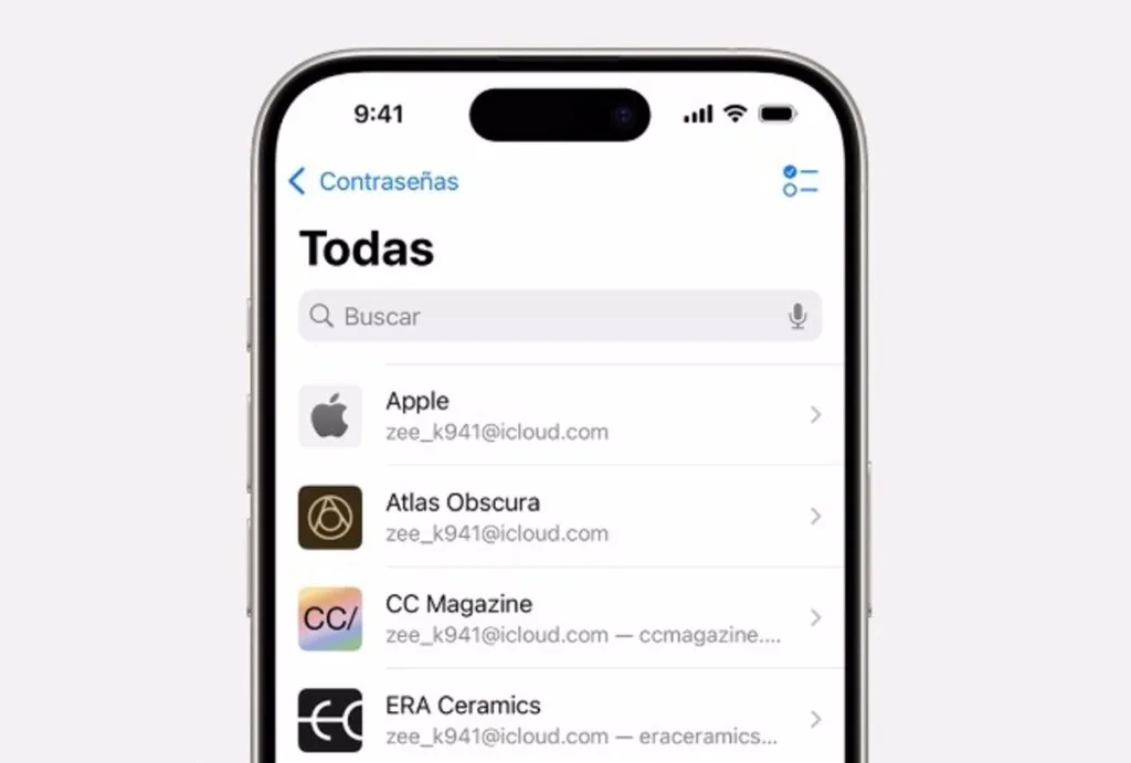 La app Contraseñas de Apple fue vulnerable durante tres meses a los ataques de 'phishing' para el robo de credenciales