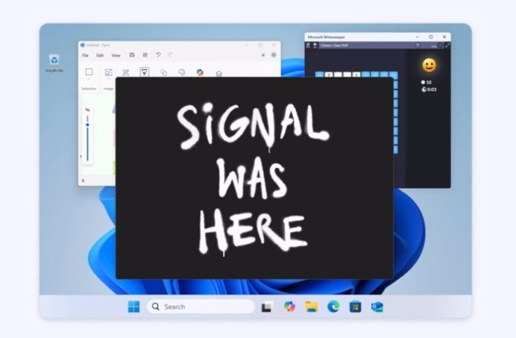 Signal protegerá los mensajes de sus usuarios de las capturas de pantalla de Microsoft Recall