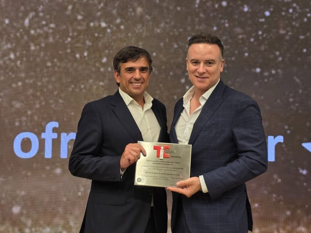 Premian al IbSalut por su seguridad en el ámbito de las tecnologías de la información y la comunicación