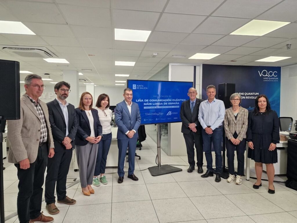 Galicia logra un "hito histórico" al poner en marcha la línea de comunicación cuántica más larga de España