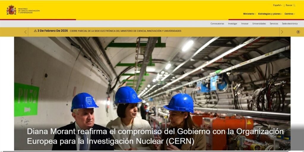 El Ministerio de Ciencia, Innovación y Universidades investiga un posible hackeo a su página web