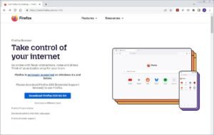 Mozilla cesará el soporte de Firefox en Windows 7, 8 y 8.1 con su última actualización de febrero