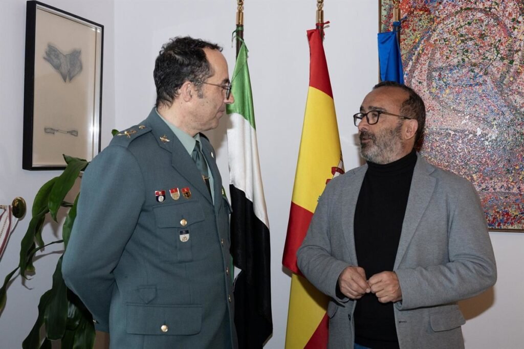 La Diputación de Cáceres y la Guardia Civil reafirman su colaboración en mejora de cuarteles y ciberseguridad