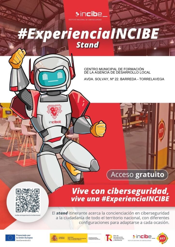 Torrelavega acogerá el fin de semana el stand 'ExperienciaINCIBE' para fomentar la ciberseguridad