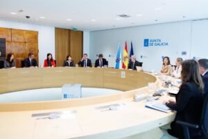 Rueda anuncia la ampliación hasta Portugal de la línea de comunicación cuántica Santiago-Vigo